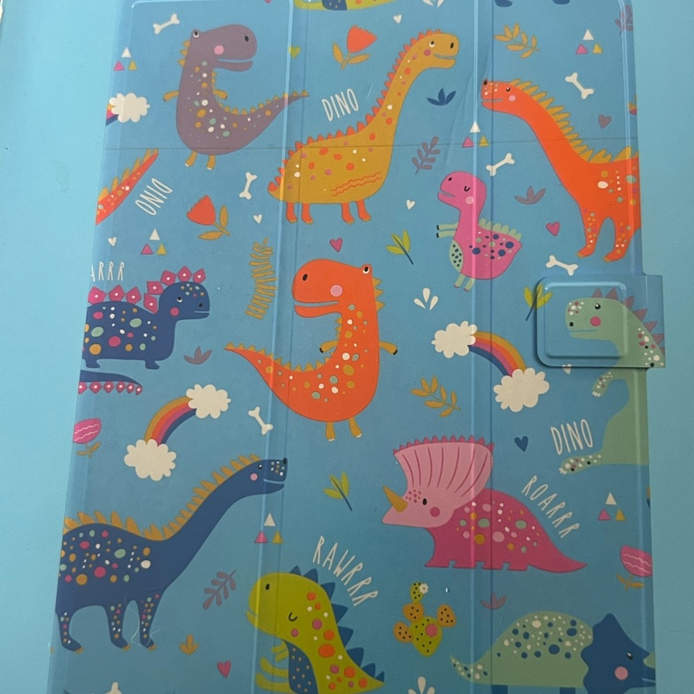 Dinosaur Kids Universal Tablet Case - Blue - Picture 3 of 4